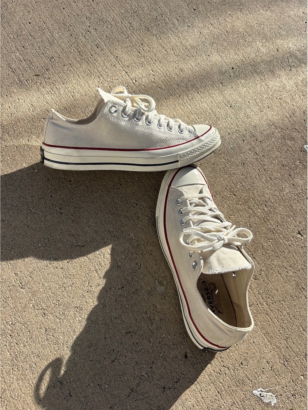 Y2K Converse Chuck 70 Ox Parchment Garnet Low Top US 8.5